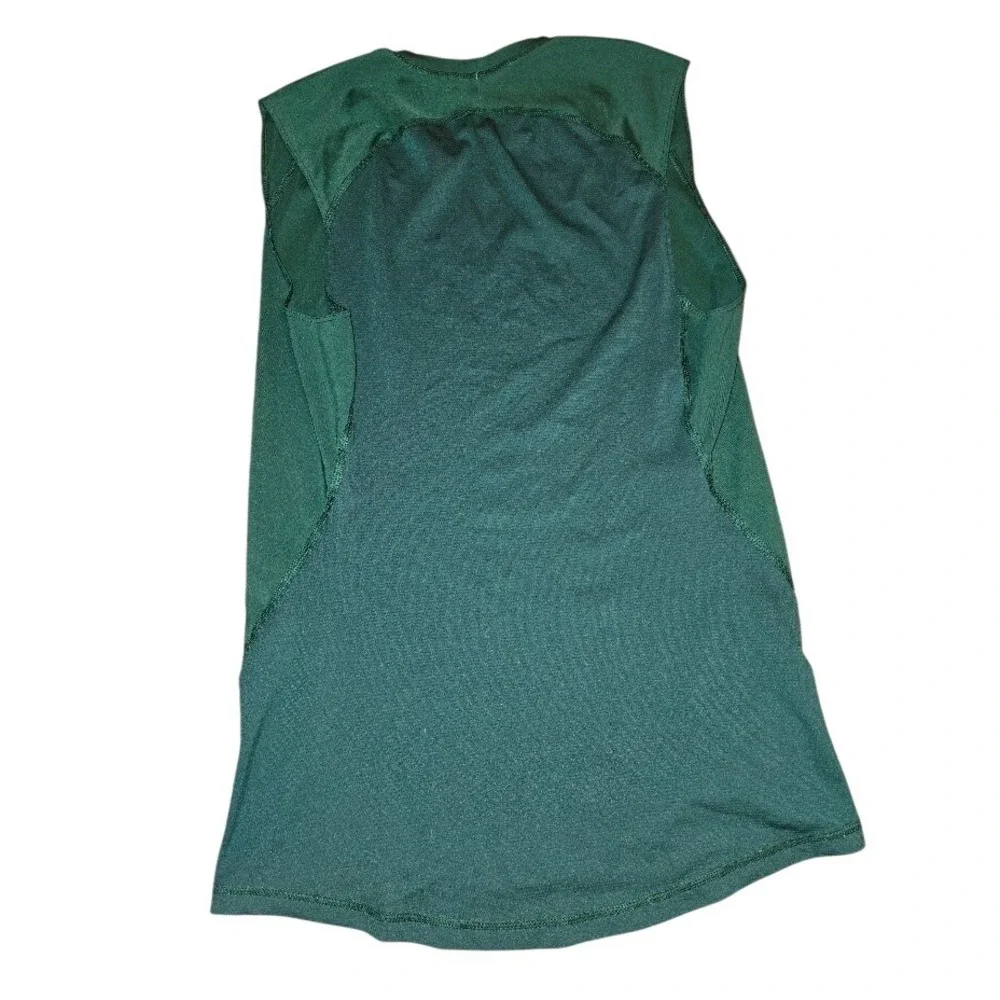 Adidas Techfit Compression Tank Top Mens Medium Green Climacool Sleeveless Shirt